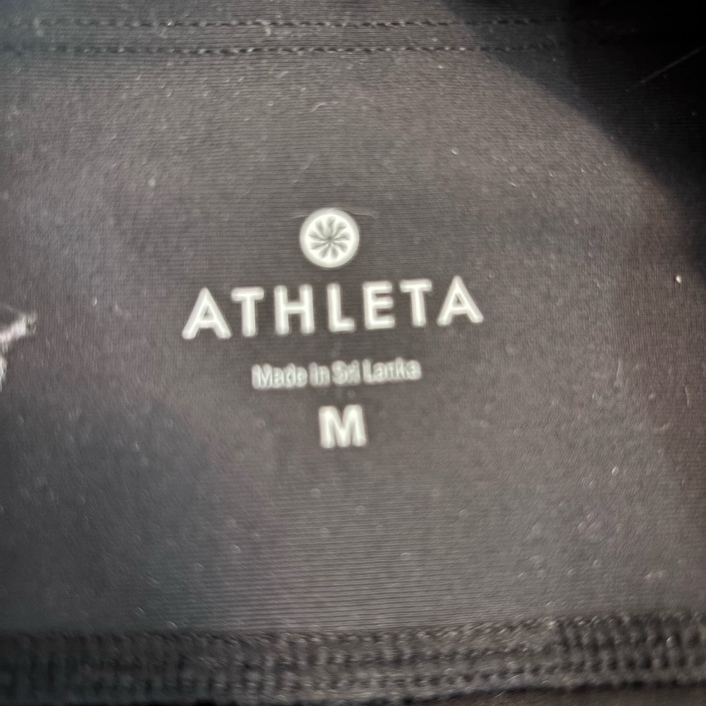 Athleta Black Leggings - Picture 2 of 3
